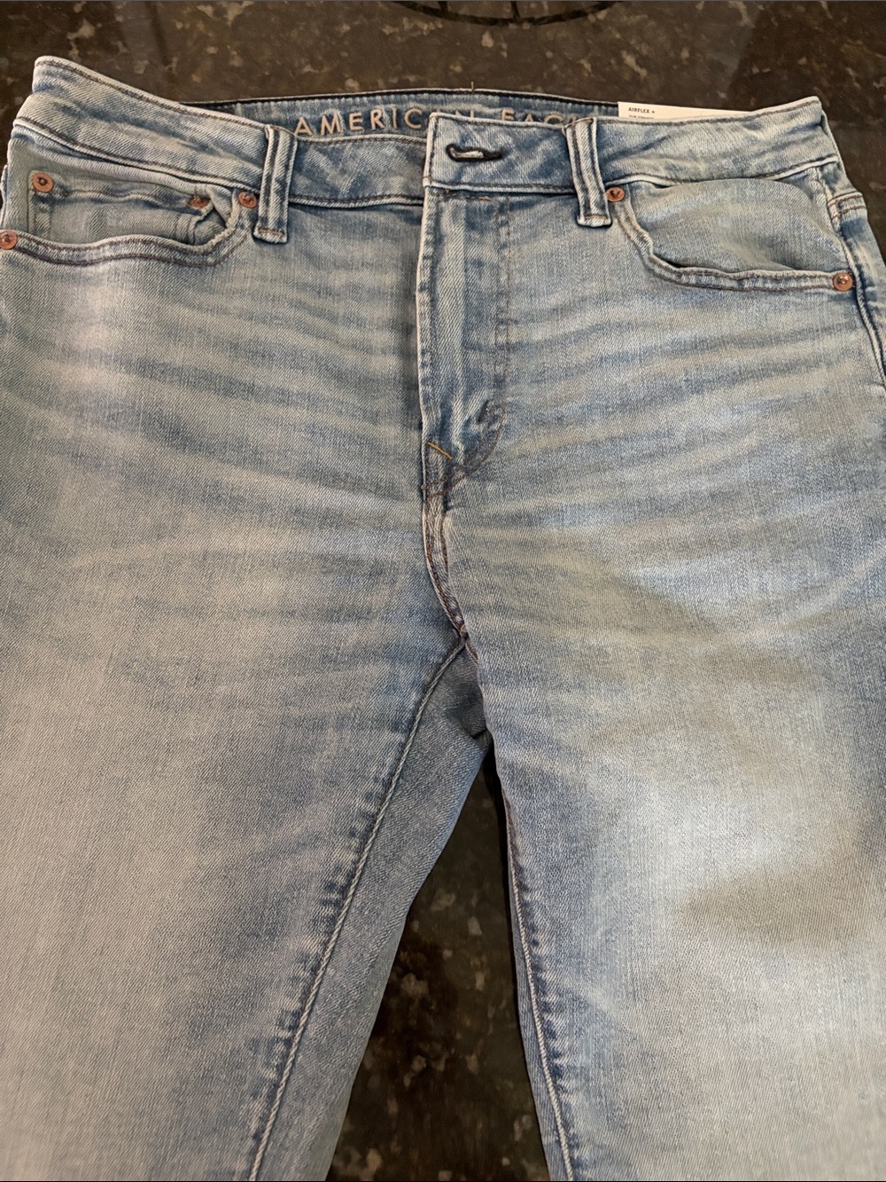 American Eagle Outfitters Slim Men’s Jeans in Light Blue Wash